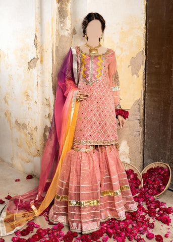 3 piece Stitched Suit- Embroidered (Pret) BPK-02012341