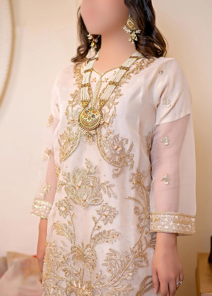 3 piece Stitched Suit- Embroidered (Pret) BGD-02012312